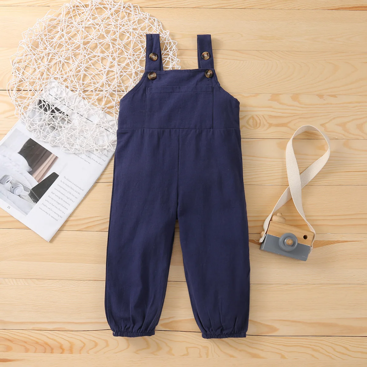 Autumn Toddler Infant Baby Girl Solid Color Pocket RomperKorean Style Trousers One-pieces Suspender Jumpsuits Outfits
Autumn Toddler Infant Baby Girl Solid Color Pocket RomperKorean Style Trousers One-pieces Suspender Jumpsuits Outfits