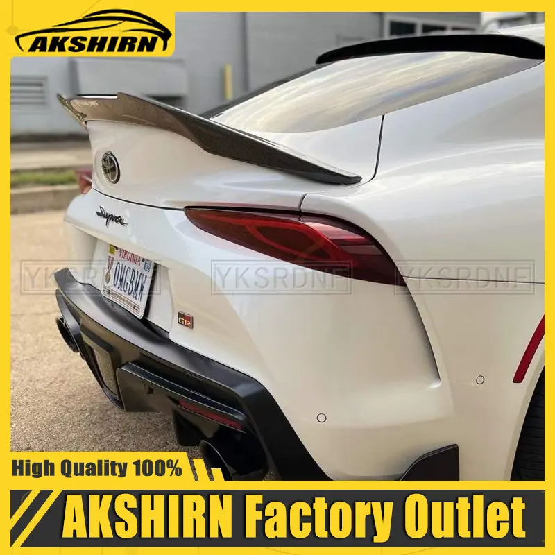 For Toyota Supra A90 2019-2020 Car Styling Carbon Fiber / FRP Rear Spoiler Trunk Wing
For Toyota Supra A90 2019-2020 Car Styling Carbon Fiber / FRP Rear Spoiler Trunk Wing