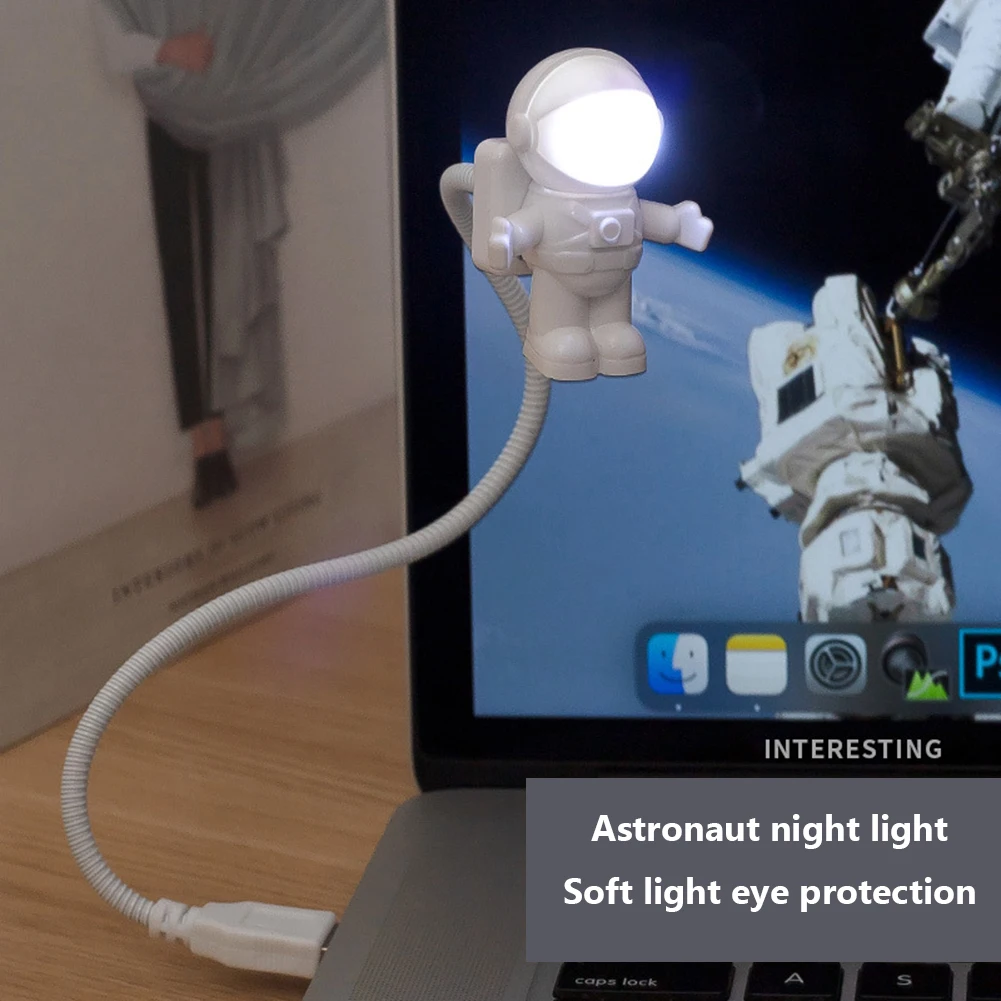 Usb Night light LED Astronaut Plug In Bedroom Night Lamp Portable Reading Desk Lamps Space Man cute room Decoration nightlights
Usb Night light LED Astronaut Plug In Bedroom Night Lamp Portable Reading Desk Lamps Space Man cute room Decoration nightlights