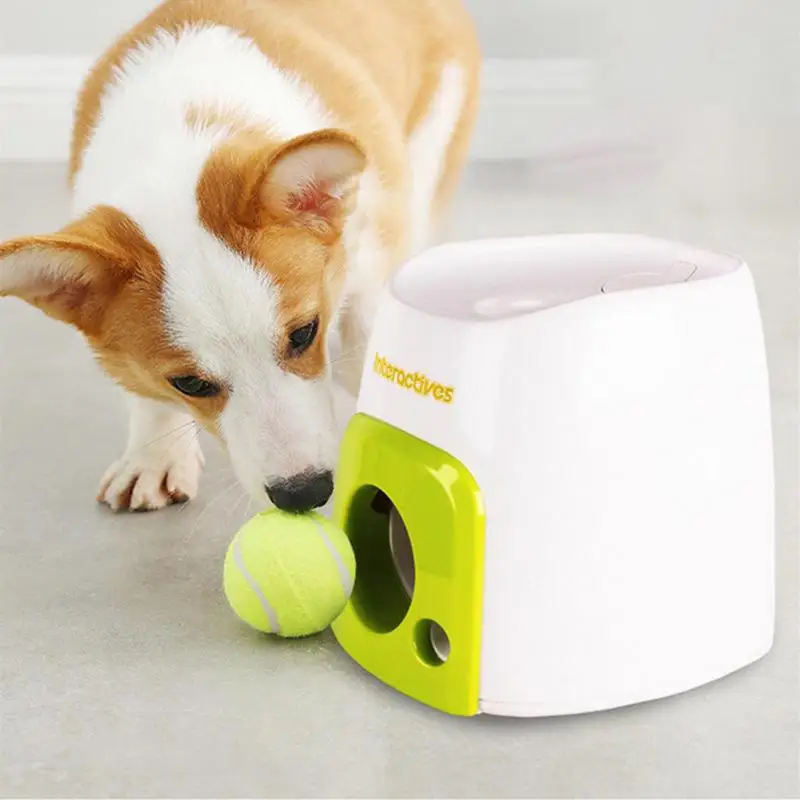 Smart Automatic Dog Feeder Reward Tennis Machine Toys Interactive Food Dispenser For Cats Dogs Pet Timer Feeding Dog Accessories
Smart Automatic Dog Feeder Reward Tennis Machine Toys Interactive Food Dispenser For Cats Dogs Pet Timer Feeding Dog Accessories