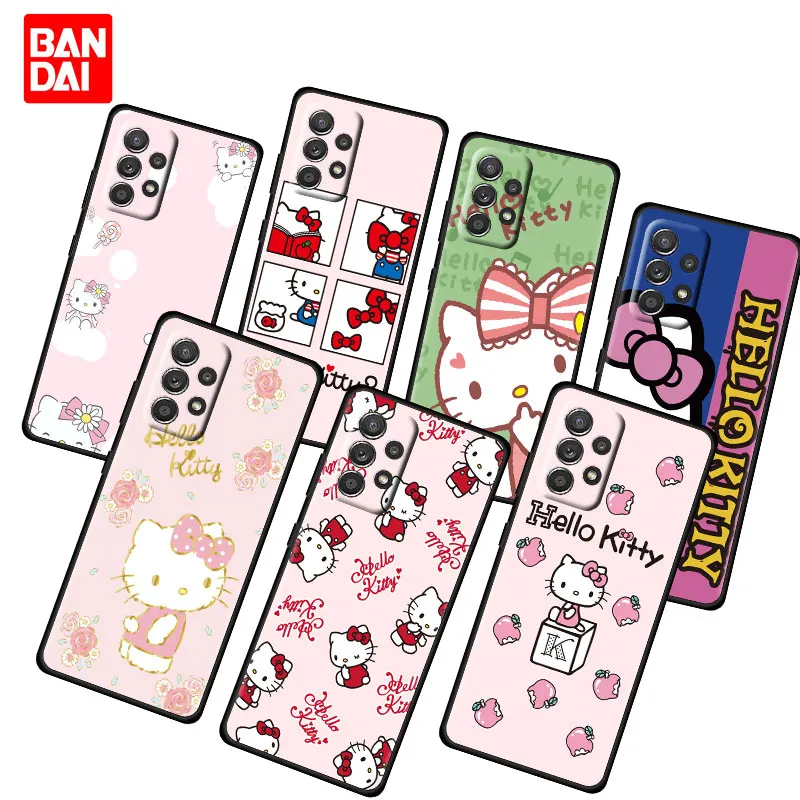 Hello Kitty Lovely Case for Samsung Galaxy A03 A13 A31 A50 A51 A52 A30 A70 A71 A32 Note 20 Ultra 5G Cover Black Silicone Funda
Hello Kitty Lovely Case for Samsung Galaxy A03 A13 A31 A50 A51 A52 A30 A70 A71 A32 Note 20 Ultra 5G Cover Black Silicone Funda