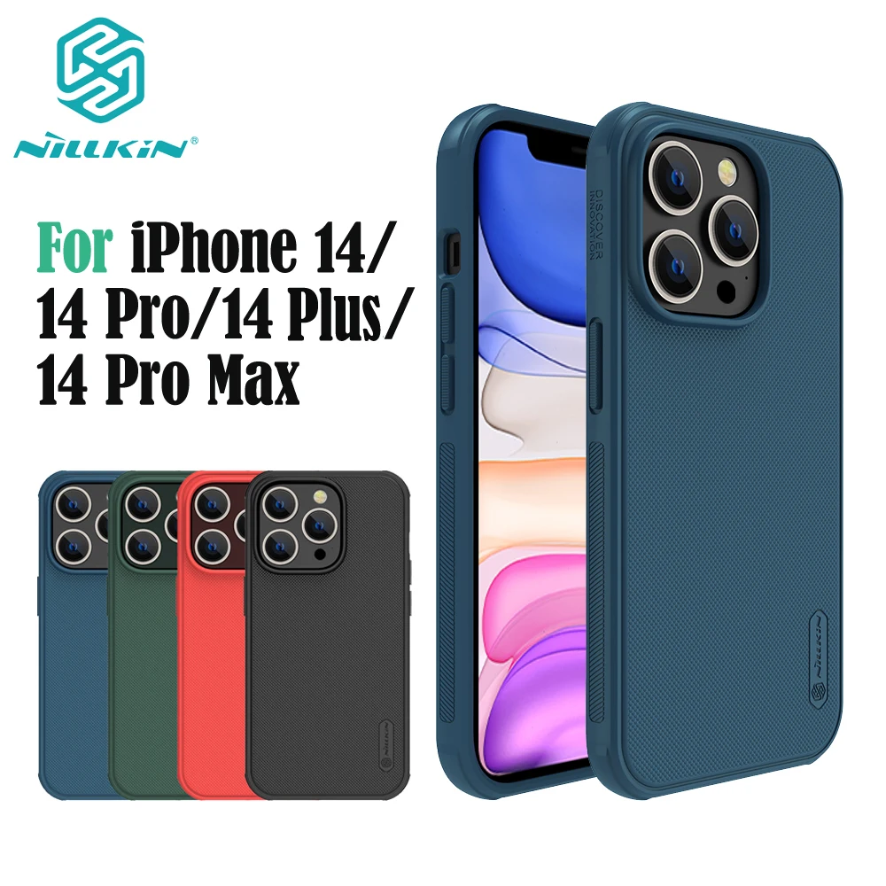 Nillkin For iPhone 14 Pro Max Case For iPhone14 Frosted Shield Pro TPU Edge PC Protective Back Cover For iPhone 14 Pro /14 Plus
Nillkin For iPhone 14 Pro Max Case For iPhone14 Frosted Shield Pro TPU Edge PC Protective Back Cover For iPhone 14 Pro /14 Plus