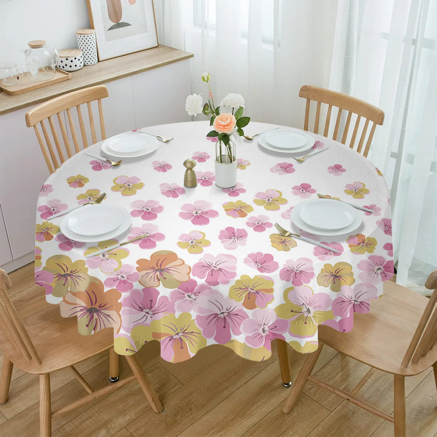 Flower Simple Plant Purple Gradient Waterproof Tablecloth Table Decoration Wedding Home Kitchen Dining Room Round Table Cover
Flower Simple Plant Purple Gradient Waterproof Tablecloth Table Decoration Wedding Home Kitchen Dining Room Round Table Cover