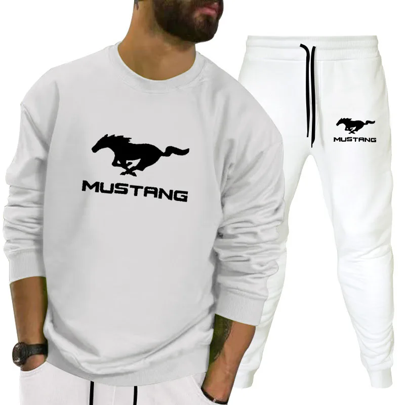2022 New Long Sleeve Cotton T-Shirt + Pants Men's 2 Piece Set Mustang car logo print spring autumn men's sportswear suit
2022 New Long Sleeve Cotton T-Shirt + Pants Men's 2 Piece Set Mustang car logo print spring autumn men's sportswear suit