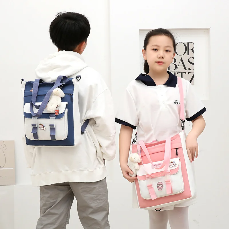 Canvas Tutoring Bag Boys Girls Handbag Elementary School Students Shoulder Crossbody Bag Children Waterproof Multi-Use Art Bags
Canvas Tutoring Bag Boys Girls Handbag Elementary School Students Shoulder Crossbody Bag Children Waterproof Multi-Use Art Bags