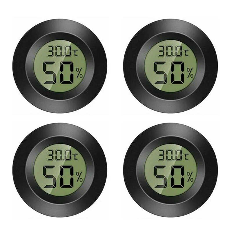 4 PCS Circular Embedded Digital Temperature And Humidity Meter (degree Celsius / Degree Fahrenheit, Switchable)
4 PCS Circular Embedded Digital Temperature And Humidity Meter (degree Celsius / Degree Fahrenheit, Switchable)