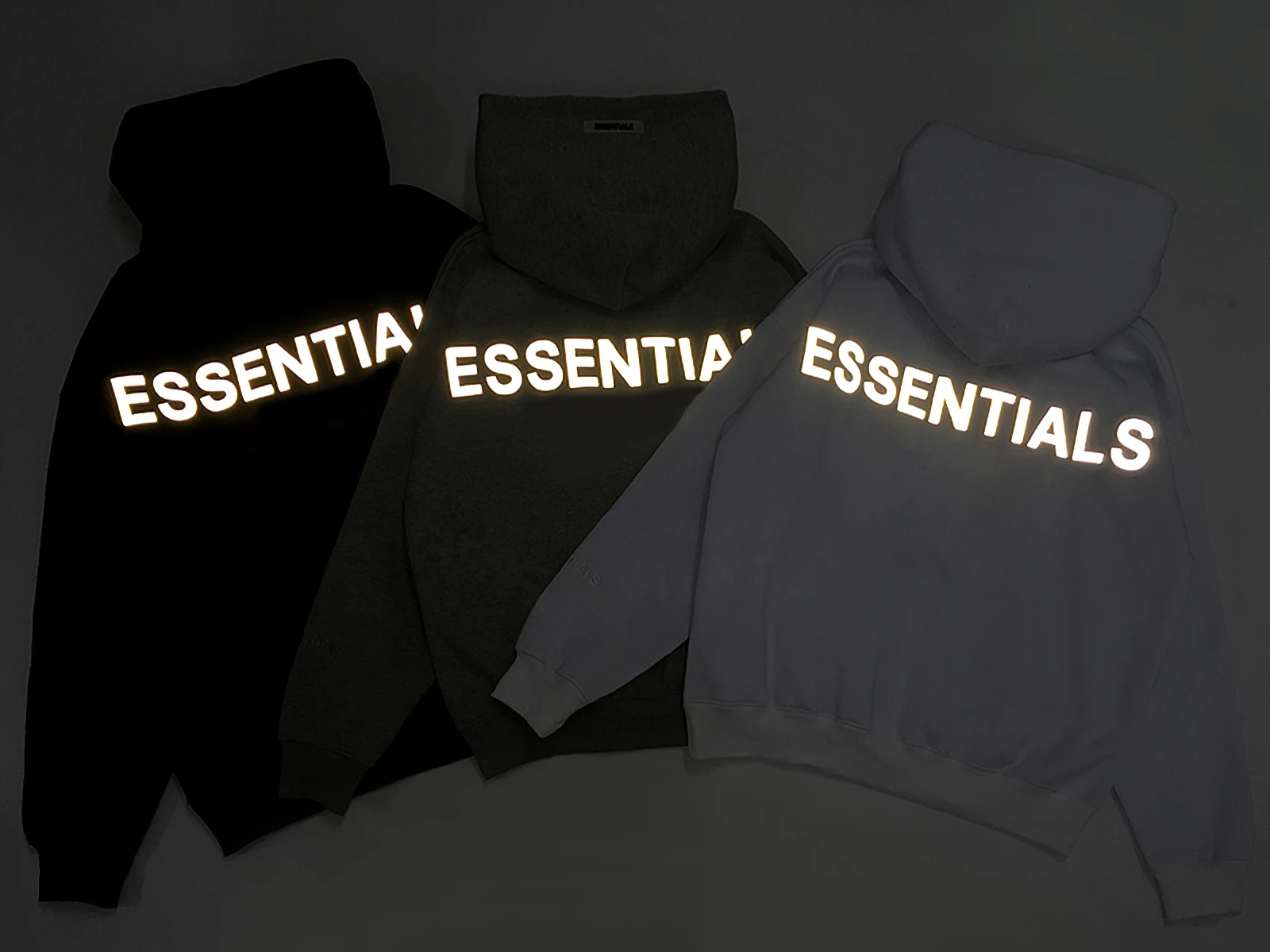 ESSENTIALS 3M Men's Reflective Lettering High Street Hoodie And Plush Sweatshirt High Quality Unisex Clothing
ESSENTIALS 3M Men's Reflective Lettering High Street Hoodie And Plush Sweatshirt High Quality Unisex Clothing
