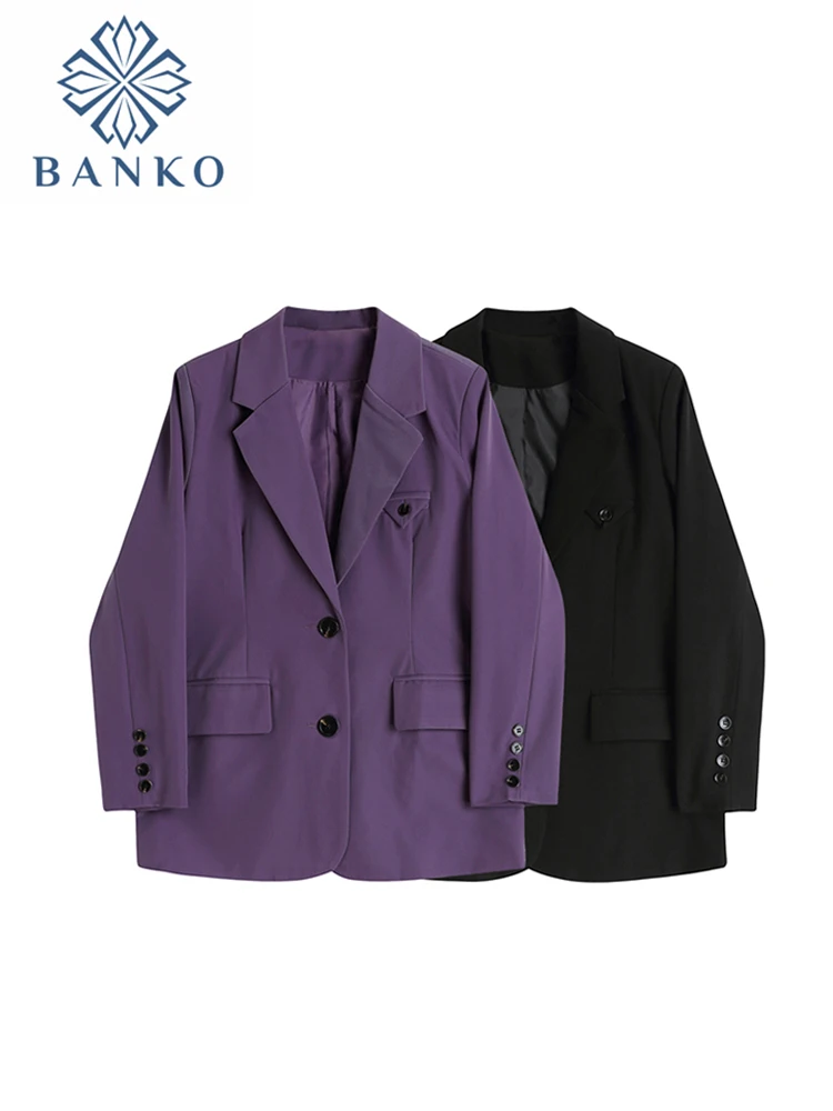 Jackets Autumn Fashion Long-Sleeved Solid Color Simple And Fashionable Jacket Female Oversize Woman Clothes Outerwear Classic
Jackets Autumn Fashion Long-Sleeved Solid Color Simple And Fashionable Jacket Female Oversize Woman Clothes Outerwear Classic