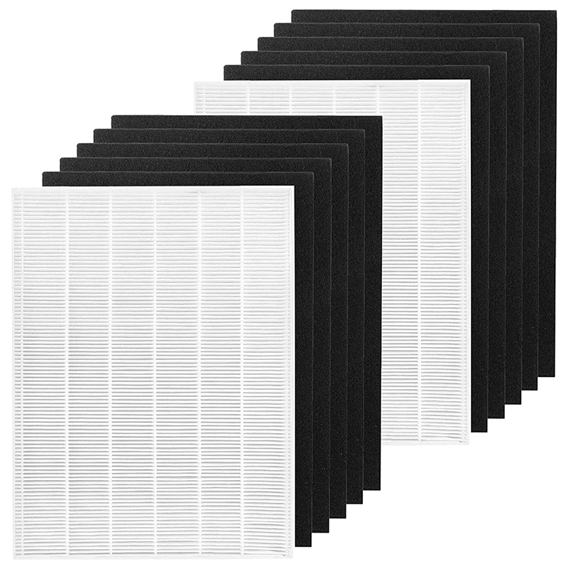 2 Ture HEPA Filters + 10 Carbon Replacement Filters For Winix 115115 Filter A Size 21 For Winix C535 P300 5500 5300
2 Ture HEPA Filters + 10 Carbon Replacement Filters For Winix 115115 Filter A Size 21 For Winix C535 P300 5500 5300