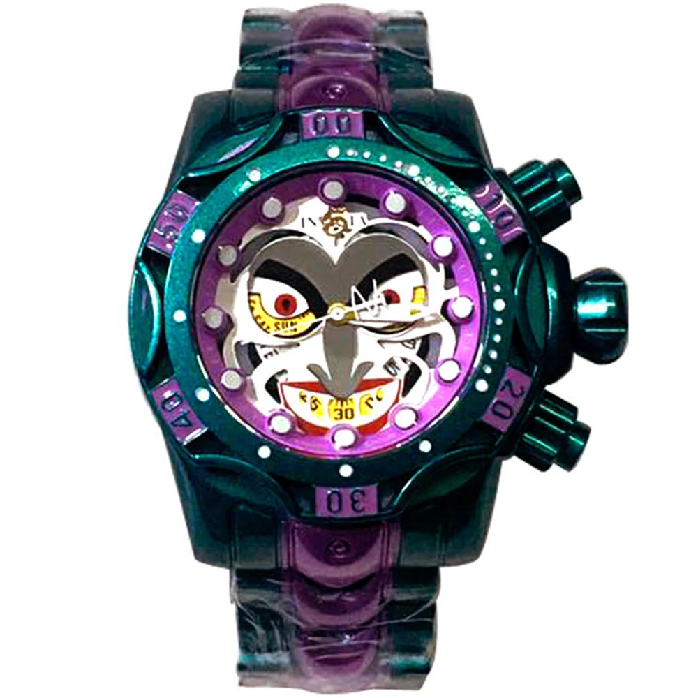 Invincible 52mm Big Dial Watch For Mens Joker Luminous Waterproof Undefeated Luxury Watches Invicto Relógio Masculino AAA Clocks
Invincible 52mm Big Dial Watch For Mens Joker Luminous Waterproof Undefeated Luxury Watches Invicto Relógio Masculino AAA Clocks