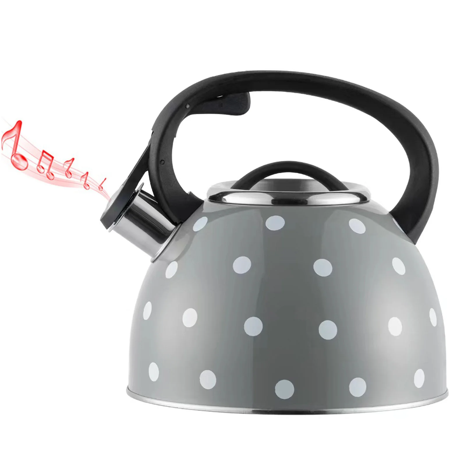 3L Stainless Steel Whistling Stovetop Kettle Tea Coffee Kettle Water Heater Boiler Warmer With Heat Resistant Handle For Kitchen
3L Stainless Steel Whistling Stovetop Kettle Tea Coffee Kettle Water Heater Boiler Warmer With Heat Resistant Handle For Kitchen