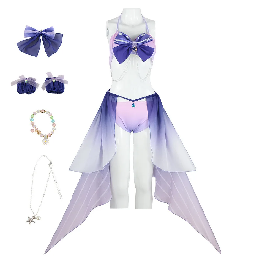 Genshin Impact Fanart Kokomi Sangonomiya Swimsuit Cosplay Exclusive Authorization Outfit Halloween Costume
Genshin Impact Fanart Kokomi Sangonomiya Swimsuit Cosplay Exclusive Authorization Outfit Halloween Costume
