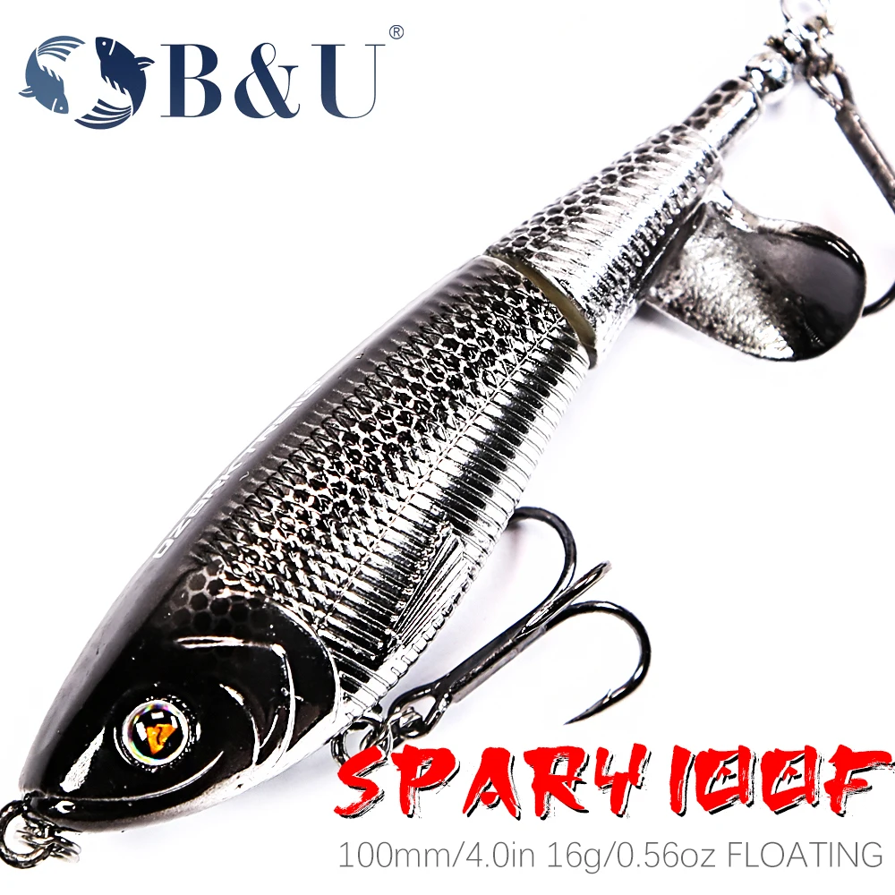 B&U Whopper Plopper Topwater Fishing Lure Floating Lure For Bass Pike Trolling Crankbait Pike Hard Baits Artificial Baits
B&U Whopper Plopper Topwater Fishing Lure Floating Lure For Bass Pike Trolling Crankbait Pike Hard Baits Artificial Baits