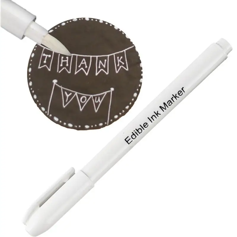 Food Coloring Pens Edible Marker Gourmet Writers Edible Pigment Pens Thick Tip Baking Pens For Decorating Fondant Cakes Cookies 
Food Coloring Pens Edible Marker Gourmet Writers Edible Pigment Pens Thick Tip Baking Pens For Decorating Fondant Cakes Cookies