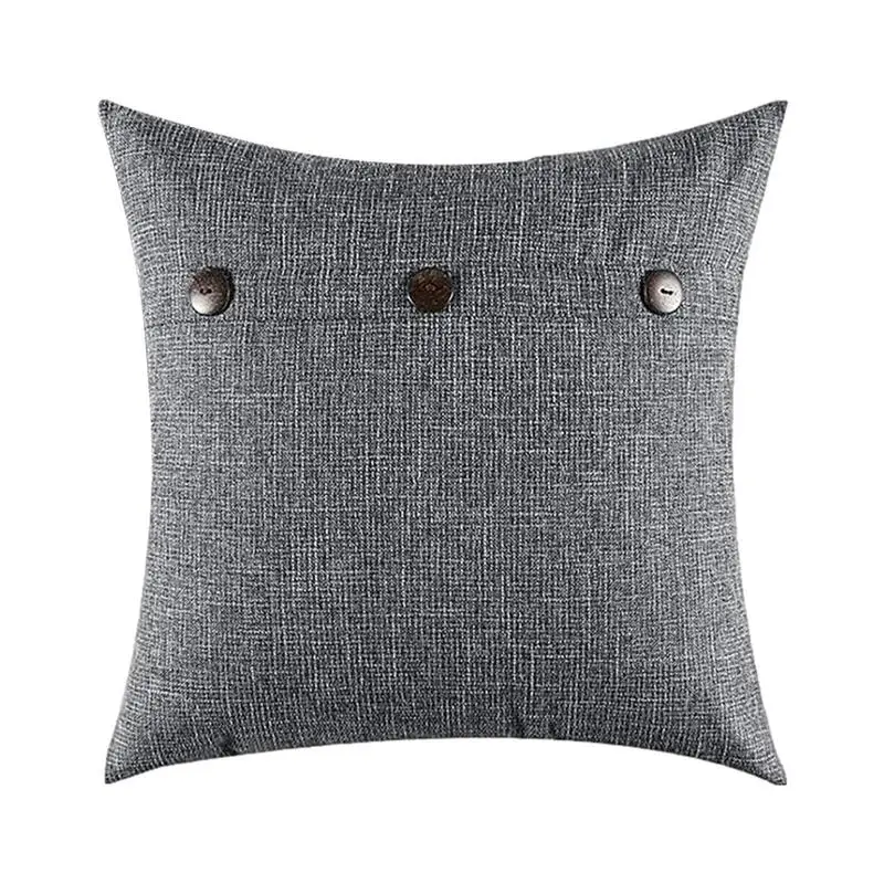 Sofa Decorative Cushion Cover Iceland Yarn Knitted Pillow Case Beige Gray Green Pure Color Button Pillow Cover
Sofa Decorative Cushion Cover Iceland Yarn Knitted Pillow Case Beige Gray Green Pure Color Button Pillow Cover