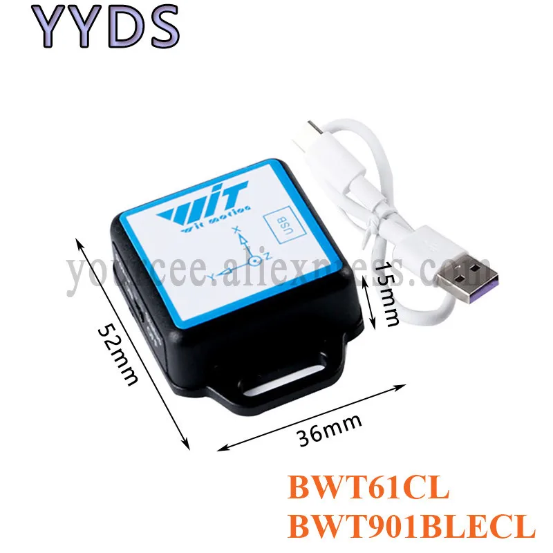 BWT61CL BWT901BLECL Ble 5,0 9-осевой 6-осевой сенсорный модуль, Инклинометр с углом наклона + ускорение + гироскоп MPU6050 Датчик
BWT61CL BWT901BLECL Ble 5,0 9-осевой 6-осевой сенсорный модуль, Инклинометр с углом наклона + ускорение + гироскоп MPU6050 Датчик