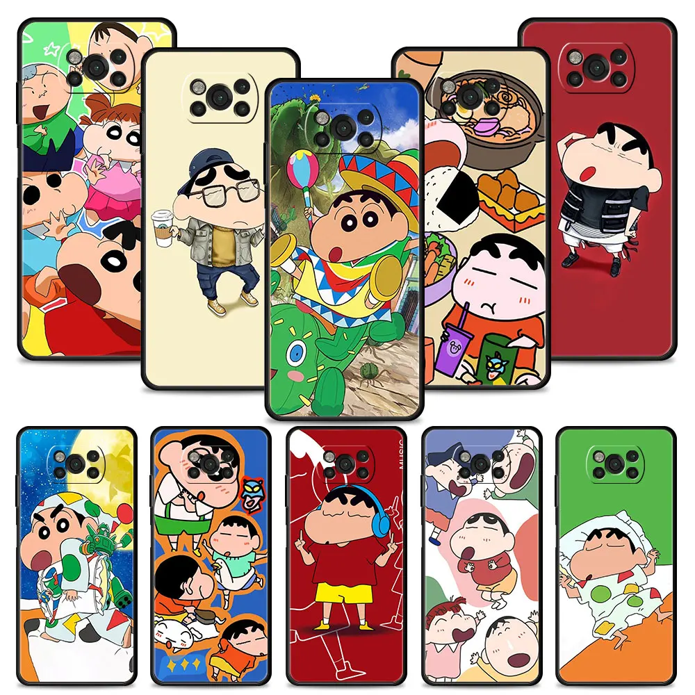 Phone Case for Xiaomi POCO X3 NFC M3 M4 Pro F1 MI 11T 11 10T Lite 10T Pro 9T Note 10lite 5G Silicon Cover Cartoon Shinchan
Phone Case for Xiaomi POCO X3 NFC M3 M4 Pro F1 MI 11T 11 10T Lite 10T Pro 9T Note 10lite 5G Silicon Cover Cartoon Shinchan