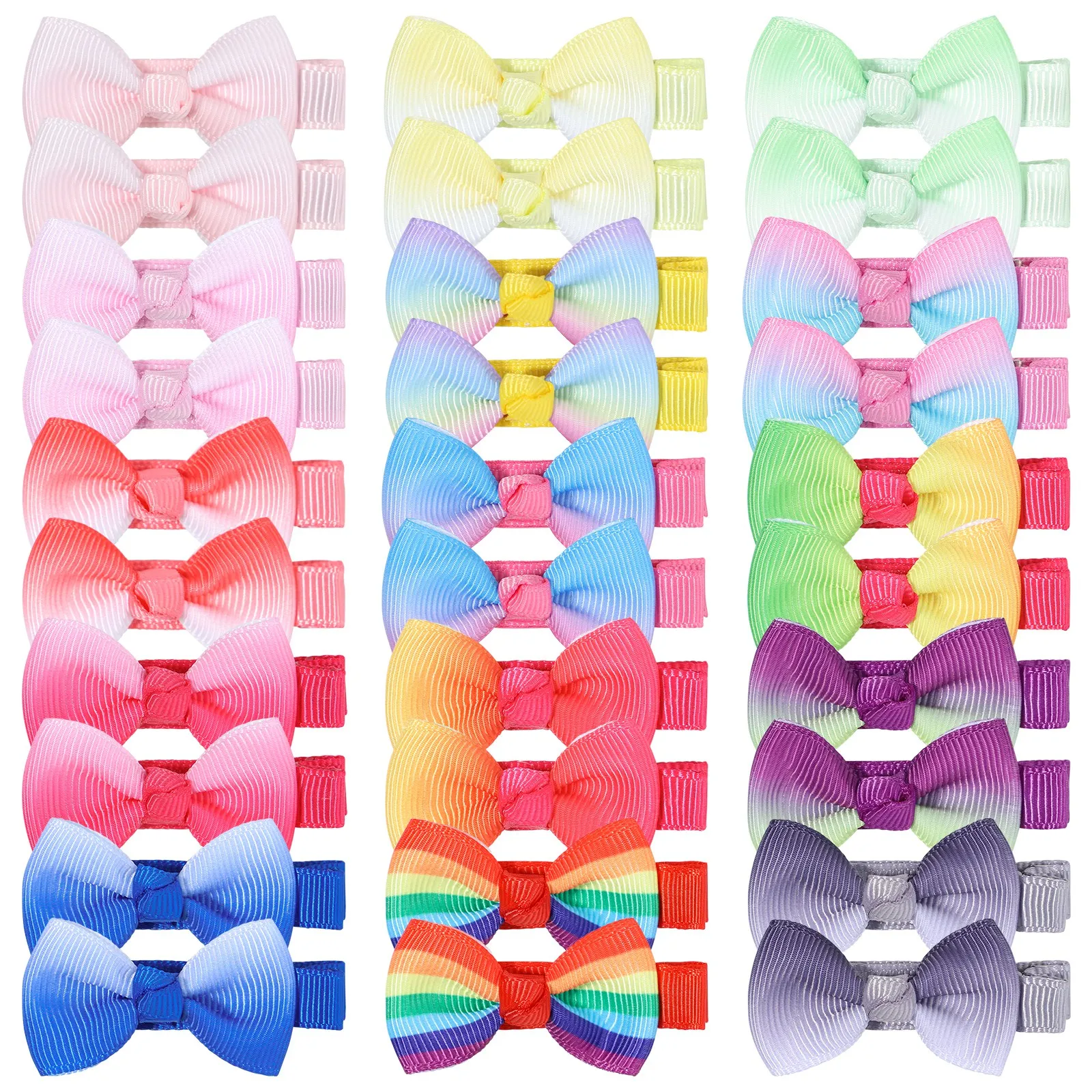 2Pcs/set Baby Girl Handmade Gradient Color Barrettes Bow Ribbon Hair Bow Clips Hair Clip Non-slip Hairpins Kids Hair Accessories
2Pcs/set Baby Girl Handmade Gradient Color Barrettes Bow Ribbon Hair Bow Clips Hair Clip Non-slip Hairpins Kids Hair Accessories