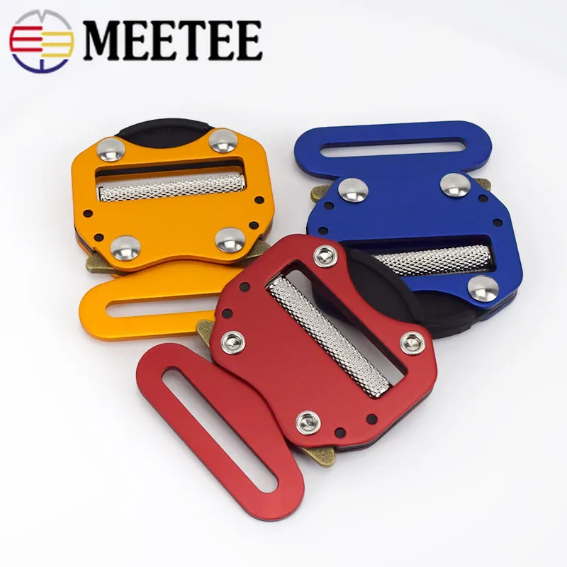 Meetee 2/5Pcs 45mm Aluminum Release Buckle Metal Belt Buckles Spring Snap Button Clasp Head Bags Strap Adjust Hook Accessories
Meetee 2/5Pcs 45mm Aluminum Release Buckle Metal Belt Buckles Spring Snap Button Clasp Head Bags Strap Adjust Hook Accessories