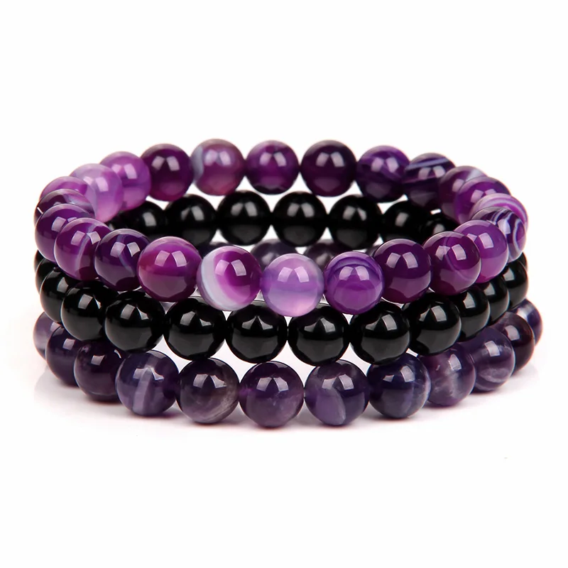 3Pcs/Set Natural Amethysts Stone Bracelet Set 8MM Beads Pink Quartzs Tiger Eye Hematite Bracelets For Women Men Fashion Jewelry
3Pcs/Set Natural Amethysts Stone Bracelet Set 8MM Beads Pink Quartzs Tiger Eye Hematite Bracelets For Women Men Fashion Jewelry