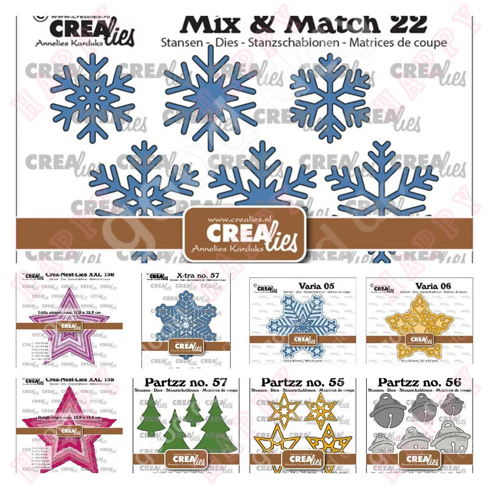 Metal Cutting Dies Snowflake Cream Stars DIY Scrapbook Diary Envelope Album Decorative Embossing Handcraft Paper Craft Template
Metal Cutting Dies Snowflake Cream Stars DIY Scrapbook Diary Envelope Album Decorative Embossing Handcraft Paper Craft Template