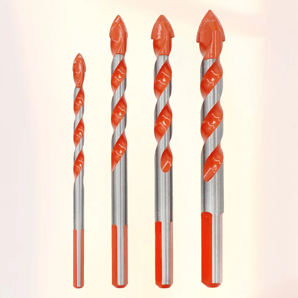 4pcs Triangle Head Drill Bits Handle Hole Opener Durable Drilling Tool Iron Wall Reamer for DIY Ceramic Glass Wall Tile
4pcs Triangle Head Drill Bits Handle Hole Opener Durable Drilling Tool Iron Wall Reamer for DIY Ceramic Glass Wall Tile