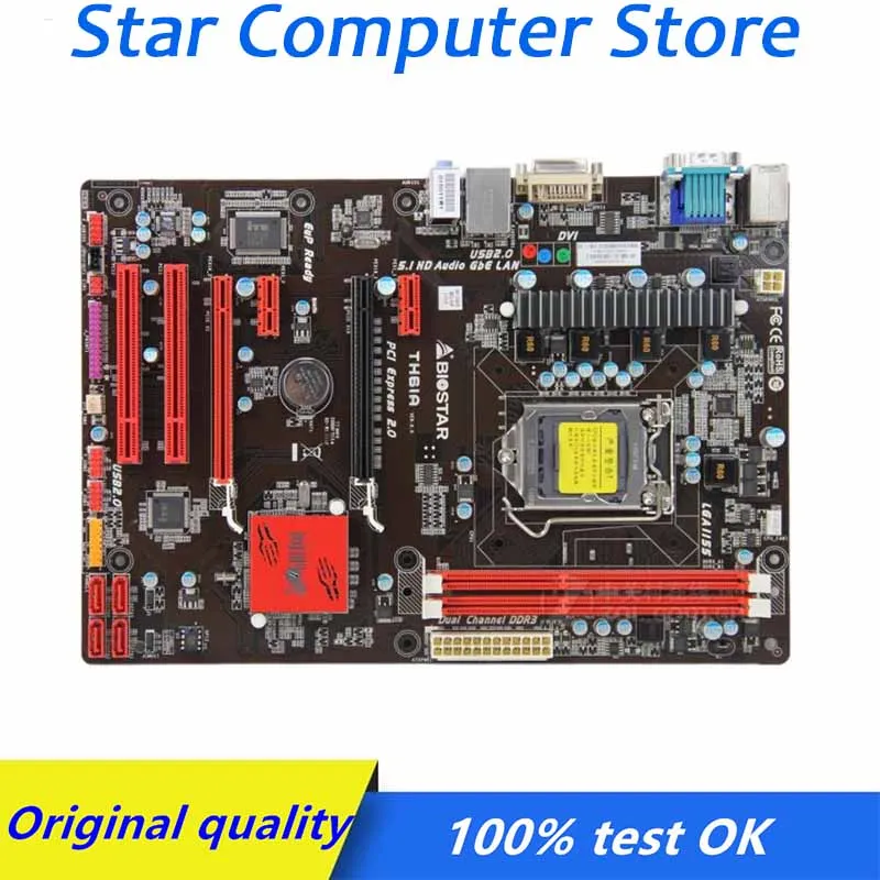 Оригинальная настольная материнская плата LGA 1155 Biostar TH61A DDR3 PCI-E 2,0 для Intel H61 б/у материнская плата
Оригинальная настольная материнская плата LGA 1155 Biostar TH61A DDR3 PCI-E 2,0 для Intel H61 б/у материнская плата
