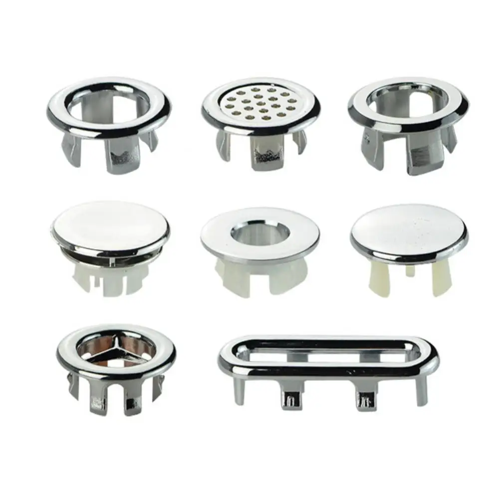 High Quality Kitchen Sink Overflow Ring Accessory Round Ring Overflow Spare Cover Waste Plug Sink Filter Bathroom Sink Ring
High Quality Kitchen Sink Overflow Ring Accessory Round Ring Overflow Spare Cover Waste Plug Sink Filter Bathroom Sink Ring