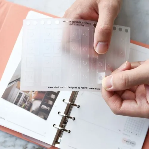 A5/A6/B6 6holes Loose Leaf Notebook Replace Sticker Creative Storage Binder Accessory Holder Stickers School Office Stationery
A5/A6/B6 6holes Loose Leaf Notebook Replace Sticker Creative Storage Binder Accessory Holder Stickers School Office Stationery