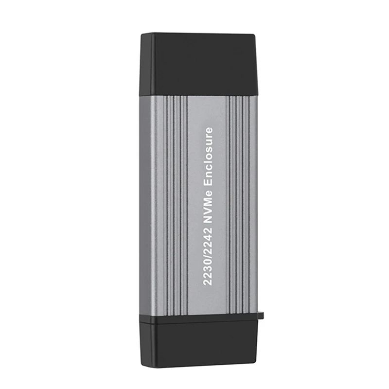 Внешний корпус NVME M2 SSD адаптер PCIE M/M + B ключ к USB 3 1 10 Гбит/с поддерживает 2230 2242 M.2 Box
