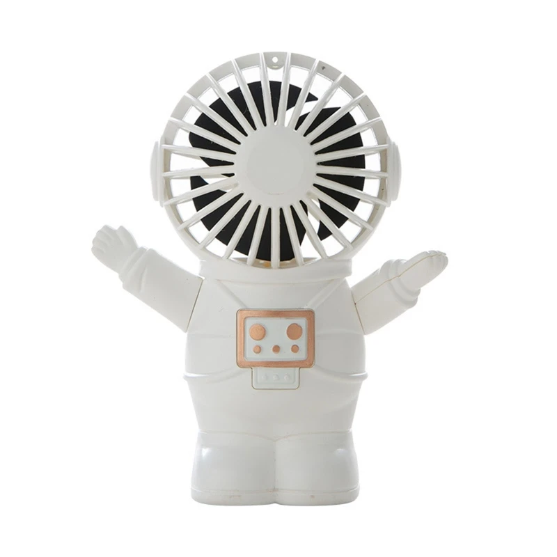 Cute Mini Desk Fan Handheld USB Cooling Fan Cartoon Astronaut Quiet Personal Fan for Bedroom Outdoor Camping Travel
Cute Mini Desk Fan Handheld USB Cooling Fan Cartoon Astronaut Quiet Personal Fan for Bedroom Outdoor Camping Travel