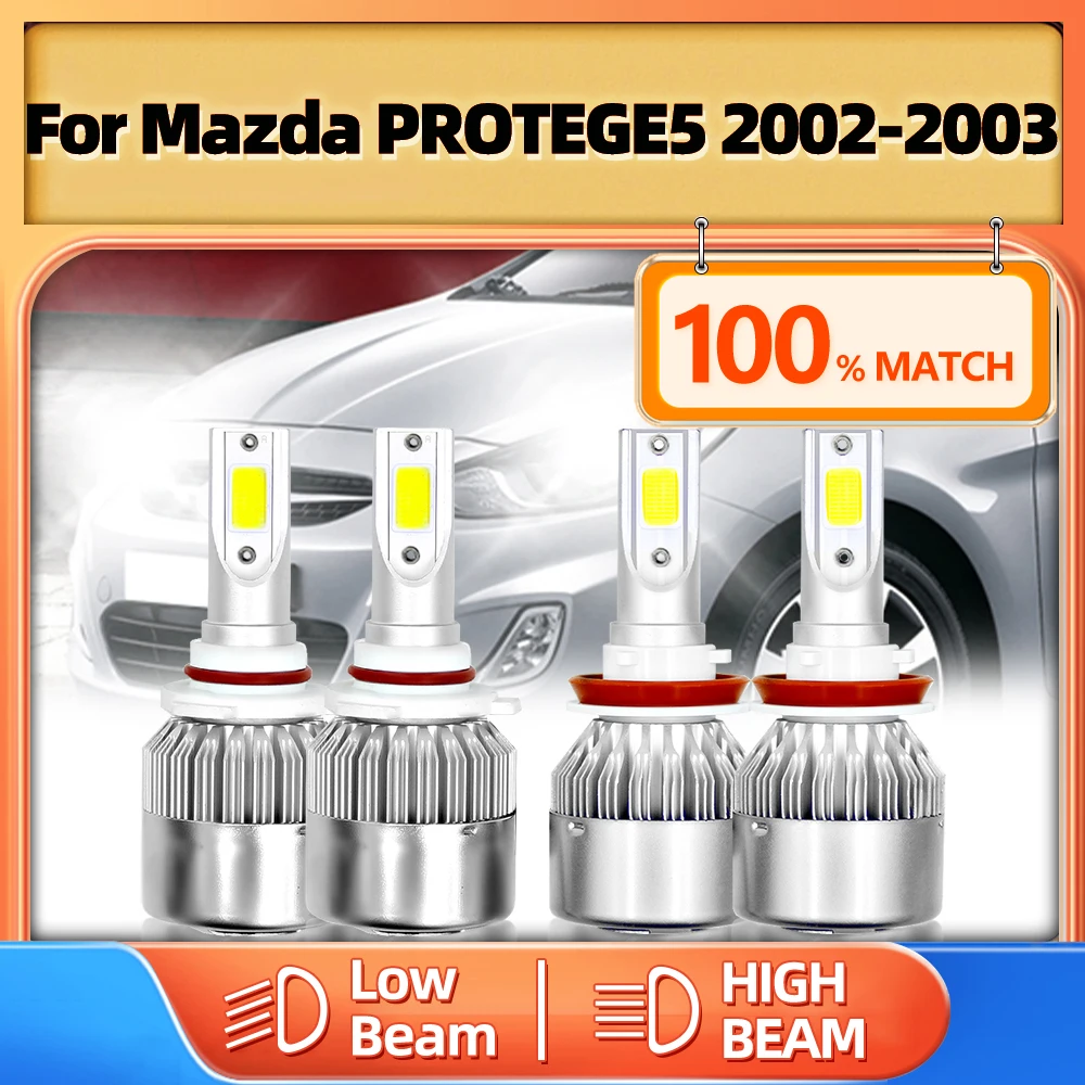 240W 40000LM Canbus Led Headlight H7 9005 HB3 Car Lights Bulbs 12V 6000K White Turbo Auto Lamp For Mazda PROTEGE5 2002 2003
240W 40000LM Canbus Led Headlight H7 9005 HB3 Car Lights Bulbs 12V 6000K White Turbo Auto Lamp For Mazda PROTEGE5 2002 2003