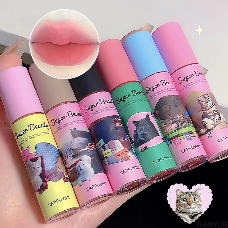 1PC/3PC Lovely Cat Collage Lipgloss Long Lasting Matte Lipstick Lip Makeup Tint Nude Red Lipgloss Waterproof Lipstick Cosmetics
1PC/3PC Lovely Cat Collage Lipgloss Long Lasting Matte Lipstick Lip Makeup Tint Nude Red Lipgloss Waterproof Lipstick Cosmetics