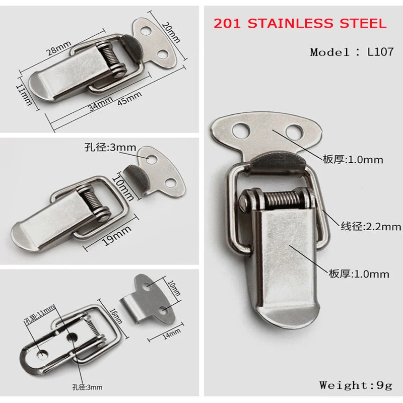 Защелка тумблерная из нержавеющей стали
Защелка тумблерная из нержавеющей стали