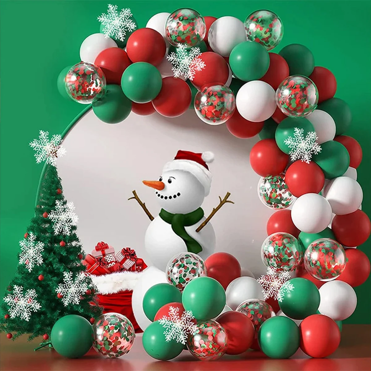 Christmas Balloon Arch Green Red Latex Aluminium Foil Balloons Garland Set Xmas Decoration For Home New Year Ornaments Gifts
Christmas Balloon Arch Green Red Latex Aluminium Foil Balloons Garland Set Xmas Decoration For Home New Year Ornaments Gifts