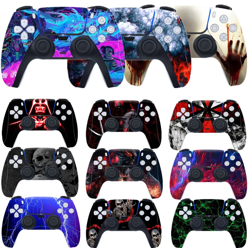17 Style Anti-slip Skin Sticker Gamepad Protective Stickers For SONY PlayStation 5 Controller Game Joystick Decal Accessories
17 Style Anti-slip Skin Sticker Gamepad Protective Stickers For SONY PlayStation 5 Controller Game Joystick Decal Accessories