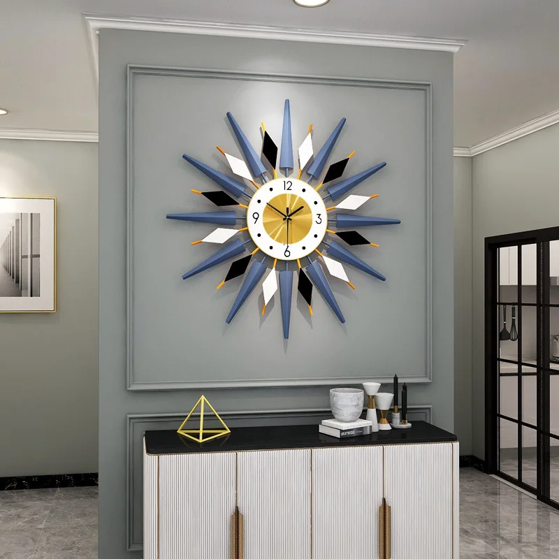 Light Luxury European Style Wall Clock Decoration Clock Home Living Room Atmosphere Stylish Wall Clock
Light Luxury European Style Wall Clock Decoration Clock Home Living Room Atmosphere Stylish Wall Clock