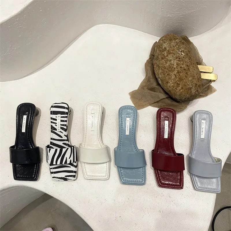 Female Shoes Slippers Casual Square Toe Women Heels Slides 2022 Luxury High Summer Block Fashion PU Rome Pumps Rubber Hoof
Female Shoes Slippers Casual Square Toe Women Heels Slides 2022 Luxury High Summer Block Fashion PU Rome Pumps Rubber Hoof