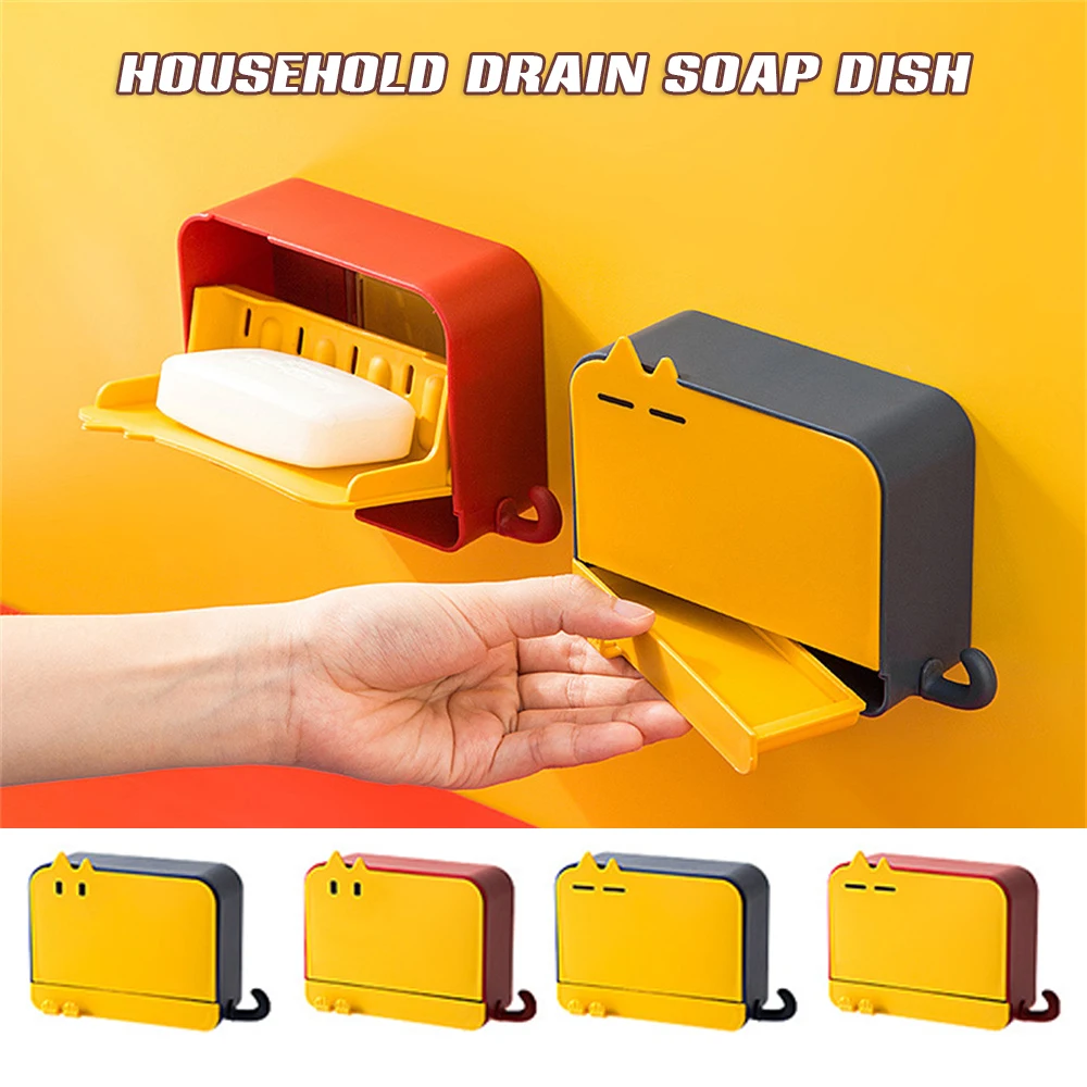 Newly Splash Proof Soap Box with Water Holder & Hanger Wall Mounted Soap Dish Punch-Free Adhesive Shampoo Bar Holder
Newly Splash Proof Soap Box with Water Holder & Hanger Wall Mounted Soap Dish Punch-Free Adhesive Shampoo Bar Holder