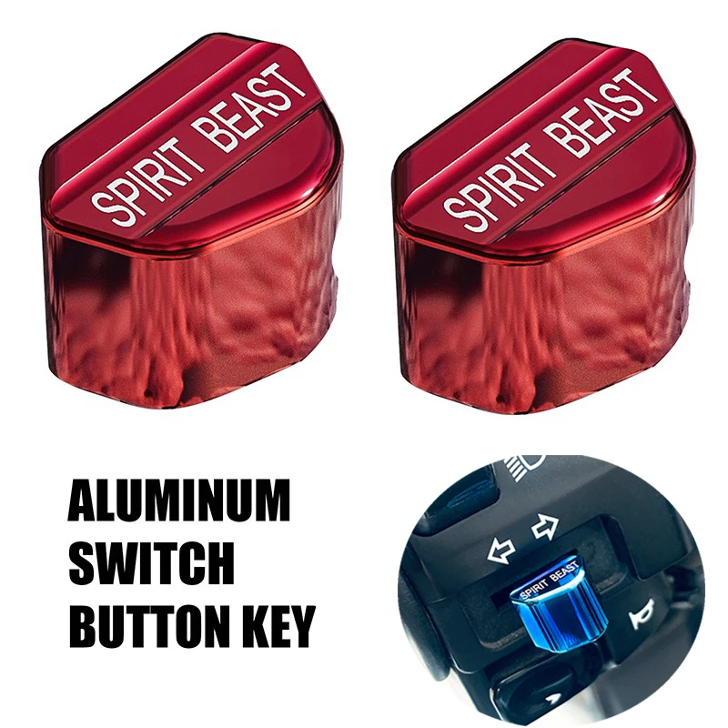 Motorcycle Electric Vehicle Switch ButtonTurn Signal Switch Keycap Aluminum Alloy Shell Decor Motorbike Modification Accessories
Motorcycle Electric Vehicle Switch ButtonTurn Signal Switch Keycap Aluminum Alloy Shell Decor Motorbike Modification Accessories