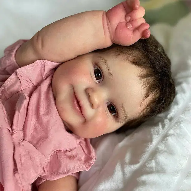 Милая Кукла Reborn Maddie, версия двух размеров, с укорененными волосами, популярная Мягкая кукла для малышей, тело для малышей, кукла высокого кач...
Милая Кукла Reborn Maddie, версия двух размеров, с укорененными волосами, популярная Мягкая кукла для малышей, тело для малышей, кукла высокого кач...