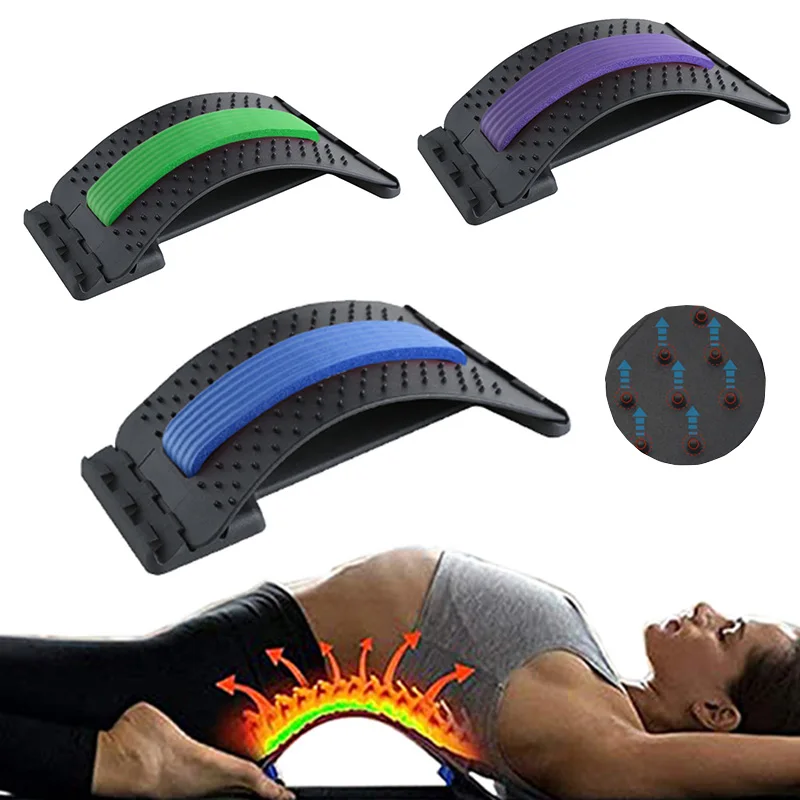 Back Massager Stretcher Support Spine Deck Pain Relief Chiropractic Lumbar Relief Back Stretcher Fitness Massage Equipment
Back Massager Stretcher Support Spine Deck Pain Relief Chiropractic Lumbar Relief Back Stretcher Fitness Massage Equipment