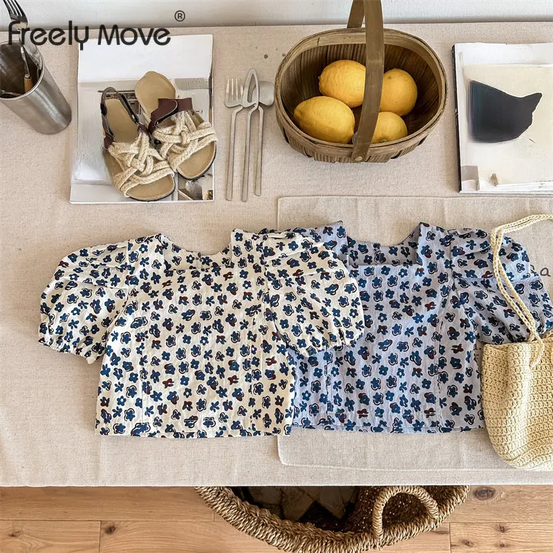 New Baby Girls Clothes Summer Short Sleeve Floral Print Blouse Kids Shirt for Girls Baby Girls Tops Children Clothing
New Baby Girls Clothes Summer Short Sleeve Floral Print Blouse Kids Shirt for Girls Baby Girls Tops Children Clothing