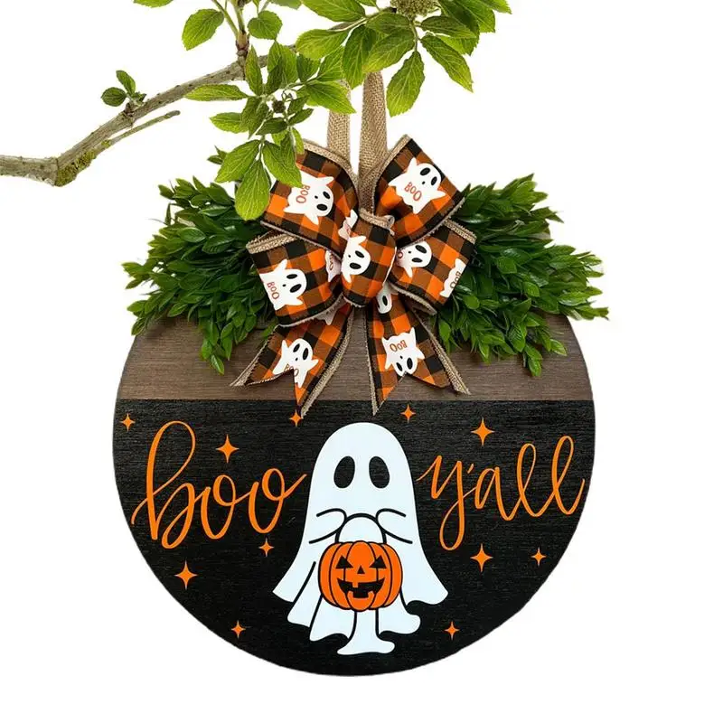 Halloween Welcome Sign Wooden BOO Ghost Halloween Theme Front Door Decor Spooky Farmhouse Door Hanger For Halloween Party Porch
Halloween Welcome Sign Wooden BOO Ghost Halloween Theme Front Door Decor Spooky Farmhouse Door Hanger For Halloween Party Porch