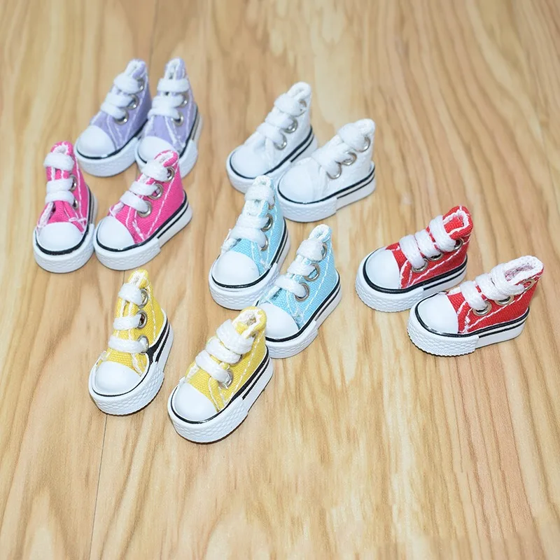 5Pair Small Doll Shoes Canvas Board Shoes Baby Shoes Accessories Finger Dance Net Red Small Shoes Keychain 3.5CM Mini 1/8 Doll
5Pair Small Doll Shoes Canvas Board Shoes Baby Shoes Accessories Finger Dance Net Red Small Shoes Keychain 3.5CM Mini 1/8 Doll