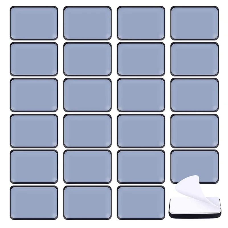 48 PCS Furniture Sliders And Gliders For Carpet Moving Furniture 25X35mm Self-Adhesive Furniture Gliders
48 PCS Furniture Sliders And Gliders For Carpet Moving Furniture 25X35mm Self-Adhesive Furniture Gliders
