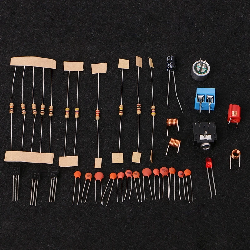 L9NA DIY Kit 88-108MHz FM Transmitter Frequency Modulation Wireless Microphone Suit
L9NA DIY Kit 88-108MHz FM Transmitter Frequency Modulation Wireless Microphone Suit