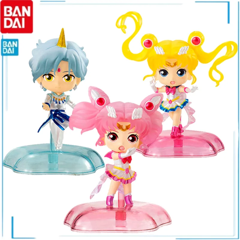 BANDAI Gashapon Sailor Moon Action Figures Genuine Anime Figures Kawaii Model Collection Hobby Gifts Toys
BANDAI Gashapon Sailor Moon Action Figures Genuine Anime Figures Kawaii Model Collection Hobby Gifts Toys