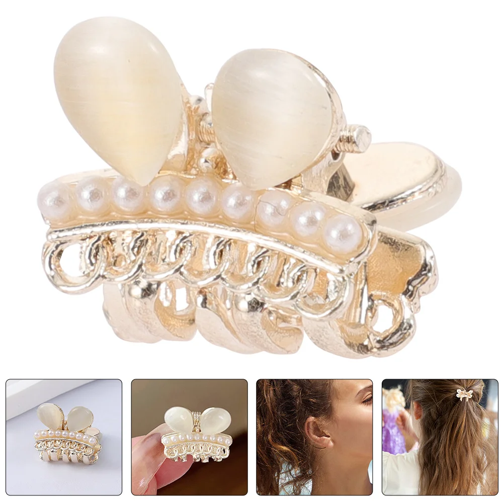 5 Pcs Metal Hair Clips Accessories Teens Pearl Claw Small Thick Rhinestones Women
5 Pcs Metal Hair Clips Accessories Teens Pearl Claw Small Thick Rhinestones Women