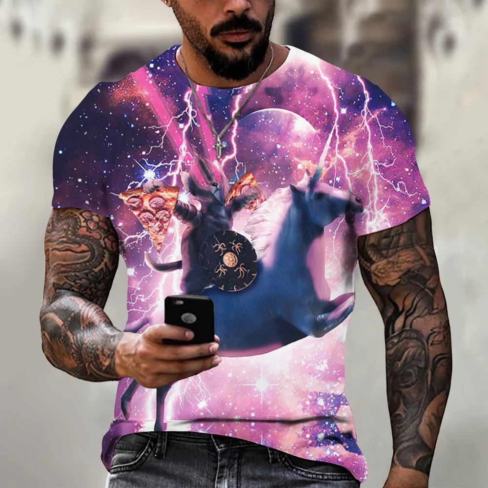 2023 Fashion Spring And Summer Men's Animal 3D Printed T-shirt Street Casual Sports Trend Plus Size Polyester Clothing
2023 Fashion Spring And Summer Men's Animal 3D Printed T-shirt Street Casual Sports Trend Plus Size Polyester Clothing